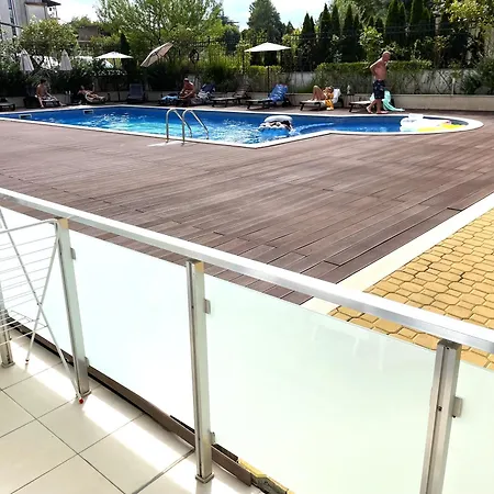 アパートホテル Stamopolu Lux With Pool View プリモルスコ